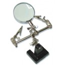 LUPA CON PINZAS PRECISION CON SOPORTE REF03